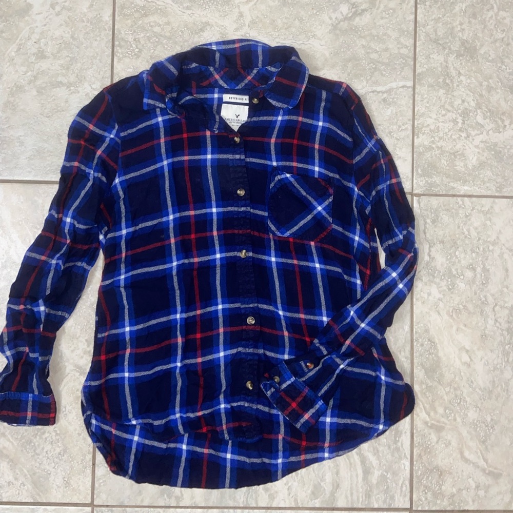 American Eagle Boyfriend fit Flannel